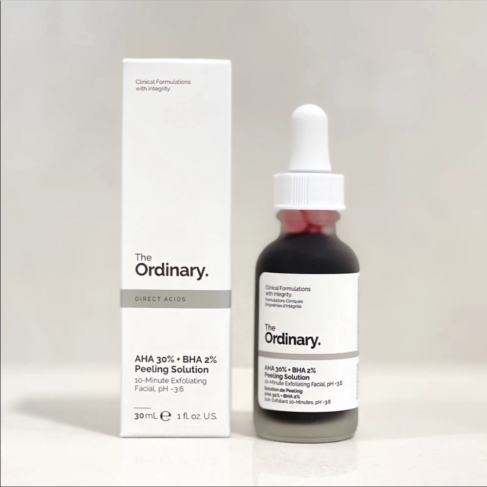 The Ordinary AHA 30%-BHA 2% Peeling Solution